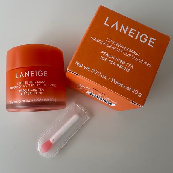 Laneige Lip Sleeping Mask Peach Iced Tea New Release 20g / 0.70 oz. New in Box - Picture 3 of 10